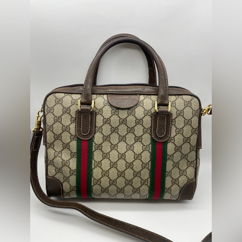 Gucci PVC Sherry Line Bag - Picture 2 of 11
